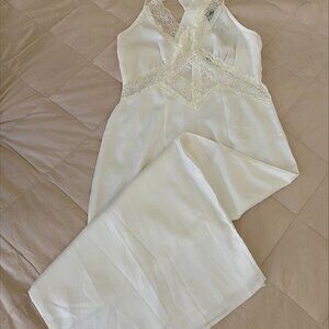 Nasty Gal satin crossbody long dress size 10